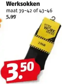 Poiesz Werksokken aanbieding
