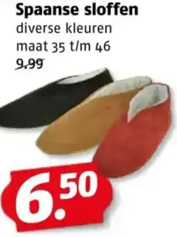 Poiesz Spaanse sloffen aanbieding