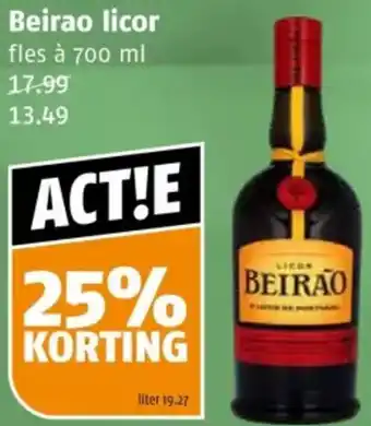 Poiesz Beirao licor aanbieding