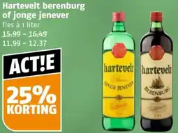 Poiesz Hartevelt berenburg of jonge jenever aanbieding