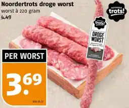 Poiesz Noordertrots droge worst aanbieding
