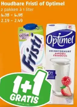 Poiesz Houdbare Fristi of Optimel aanbieding