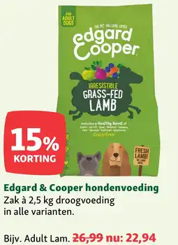Maxi Zoo Edgard & Cooper hondenvoeding aanbieding