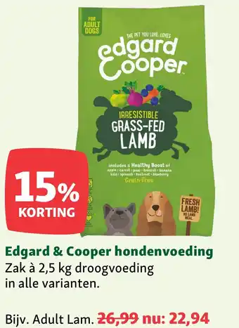 Maxi Zoo Edgard & Cooper hondenvoeding aanbieding