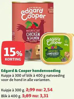Maxi Zoo Edgard & Cooper hondenvoeding aanbieding
