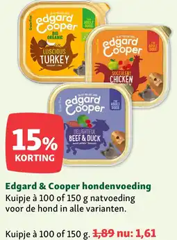 Maxi Zoo Edgard & Cooper hondenvoeding aanbieding