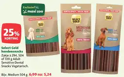 Maxi Zoo Select Gold hondensnacks aanbieding