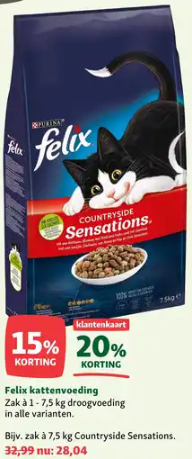 Maxi Zoo Felix kattenvoeding aanbieding