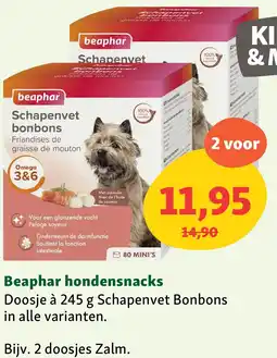 Maxi Zoo Beaphar hondensnacks aanbieding