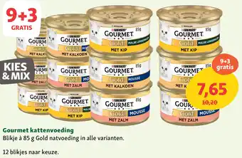 Maxi Zoo Gourmet kattenvoeding aanbieding