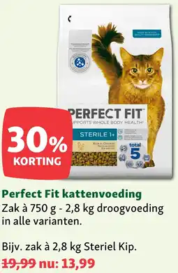 Maxi Zoo Perfect Fit kattenvoeding aanbieding