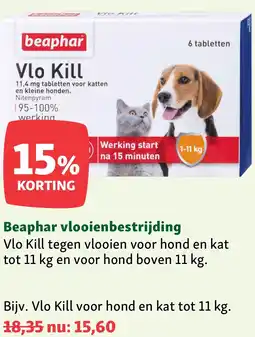 Maxi Zoo Beaphar vlooienbestrijding aanbieding