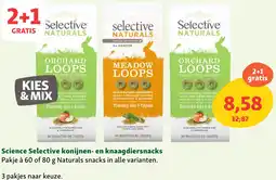 Maxi Zoo Science Selective konijnen en knaagdiersnacks aanbieding