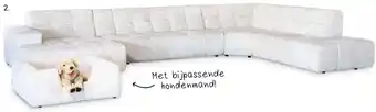 Bouwhof Sevn Veronique bank wit aanbieding