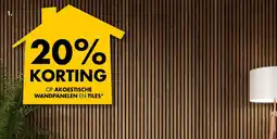 Bouwhof Decowall Advanced walnoot aanbieding
