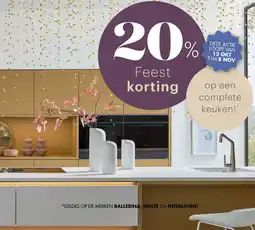 Bouwhof Ballerina, nolte en interliving aanbieding