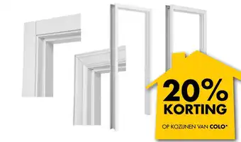 Bouwhof Op kozijnen van colo aanbieding