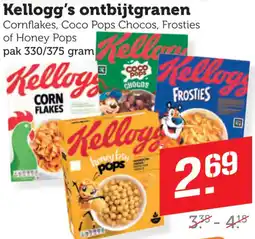 Dagwinkel Kellogg's ontbijtgranen aanbieding