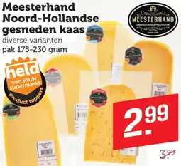 Dagwinkel Meesterhand Noord-Hollandse gesneden kaas aanbieding