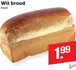 Dagwinkel Wit brood aanbieding