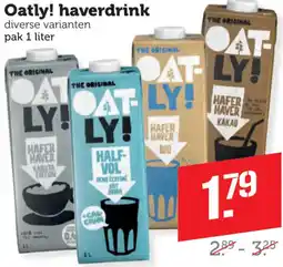 Dagwinkel Oatly! haverdrink aanbieding