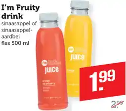 Dagwinkel I'm Fruity drink aanbieding