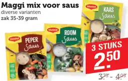 Dagwinkel Maggi mix voor saus aanbieding