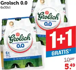 Dagwinkel Grolsch 0.0 aanbieding