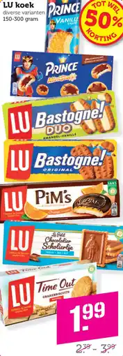 Dagwinkel LU koek aanbieding
