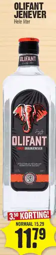 Super Dirck 3 Olifant Jenever aanbieding