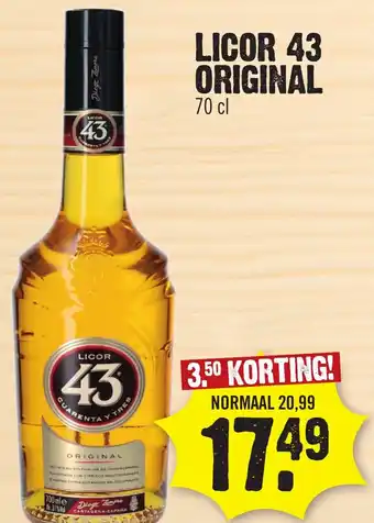Super Dirck 3 Licor 43 Original aanbieding