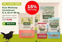 Welkoop Alle Welkoop strooivoer aanbieding