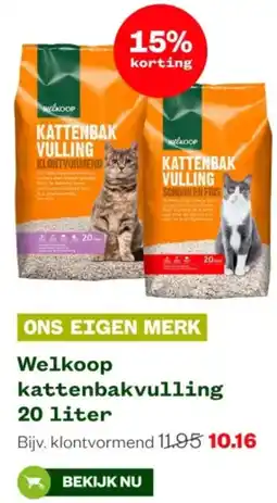 Welkoop Welkoop kattenbakvulling aanbieding