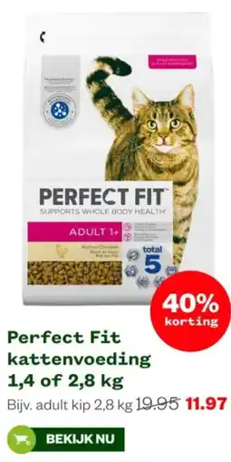 Welkoop Perfect Fit kattenvoeding aanbieding