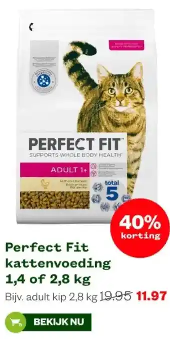 Welkoop Perfect Fit kattenvoeding aanbieding