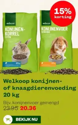 Welkoop Welkoop konijnen of knaagdierenvoeding aanbieding