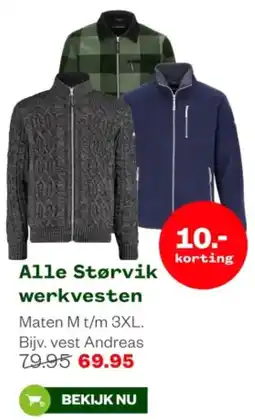 Welkoop Alle Størvik werkvesten aanbieding