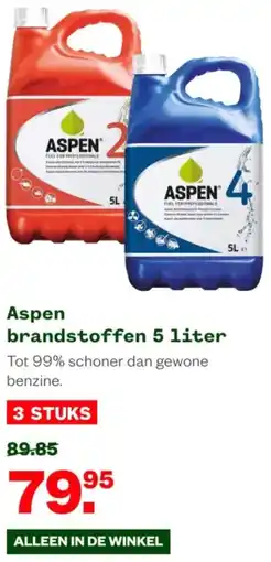 Welkoop Aspen brandstoffen aanbieding