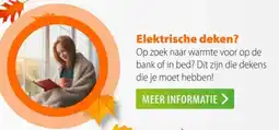 Expert Elektrische deken? aanbieding