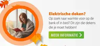 Expert Elektrische deken? aanbieding