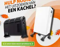Expert Hulp nodig bij het uitzoeken van een kachel? aanbieding