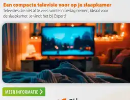Expert Een compacte televisie voor op je slaapkamer aanbieding
