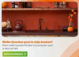 Expert Welke Quooker past in mijn keuken? aanbieding