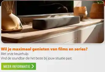 Expert Wil je maximaal genieten van films en series? aanbieding