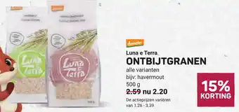 Ekoplaza Luna e Terra Ontbijtgranen aanbieding