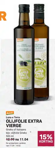 Ekoplaza Luna e Terra Olijfolie extra vierge aanbieding