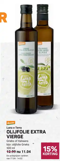 Ekoplaza Luna e Terra Olijfolie extra vierge aanbieding