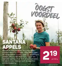 Ekoplaza Santana appels aanbieding