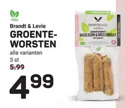 Ekoplaza Brandt & Levie Groenteworsten aanbieding