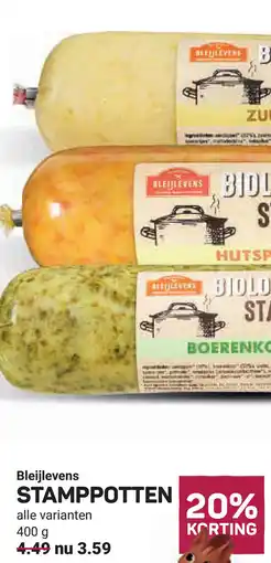 Ekoplaza Bleijlevens Stamppotten aanbieding